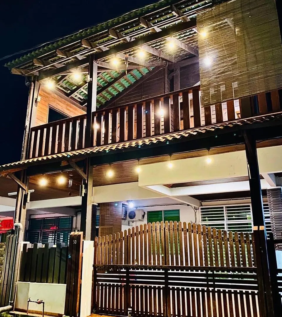 Wooden House Penang By The Bukit 4R3B 10Pax With Netflix & Wifi Villa Bukit Mertajam 0*,