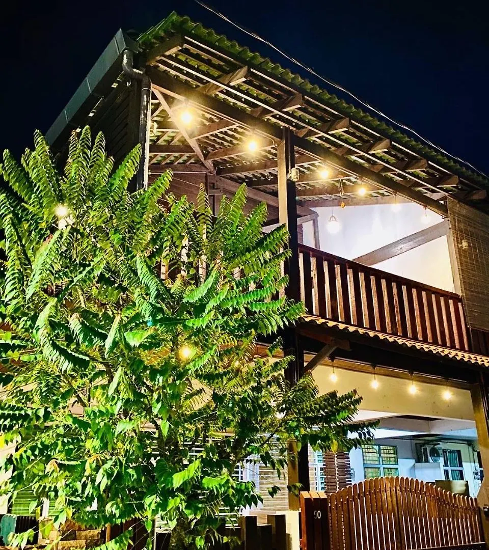 Wooden House Penang By The Bukit 4R3B 10Pax With Netflix & Wifi Villa Bukit Mertajam